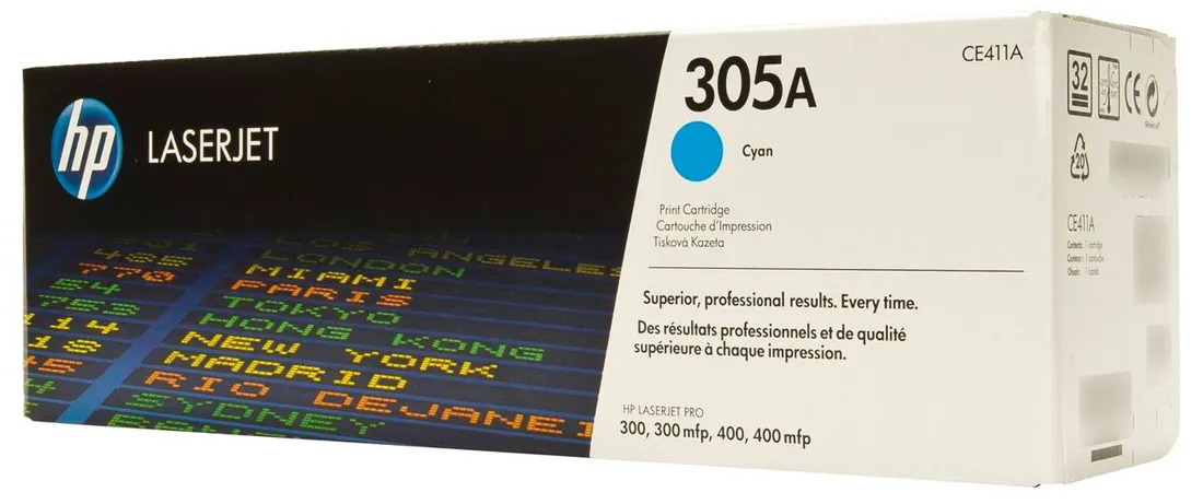 Картридж HP CE411A 305A Cyan