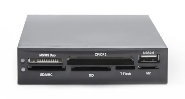 Картридер встраиваемый Deluxe DCi01BK Чёрный