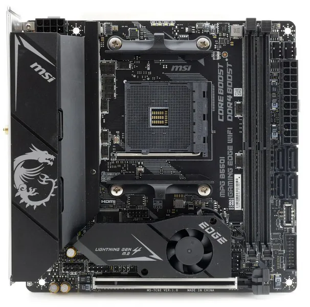 Материнская плата MSI MPG B550I GAMING EDGE WIFI