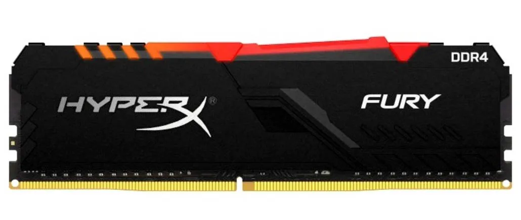 Оперативная память 16 GB Kingston HyperX Fury RGB HX437C19FB3A/16