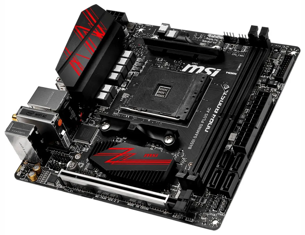 Материнская плата MSI B450I GAMING PLUS AC