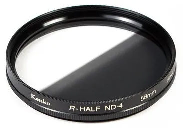 Фильтр для объектива Kenko 58S R-HALF ND4