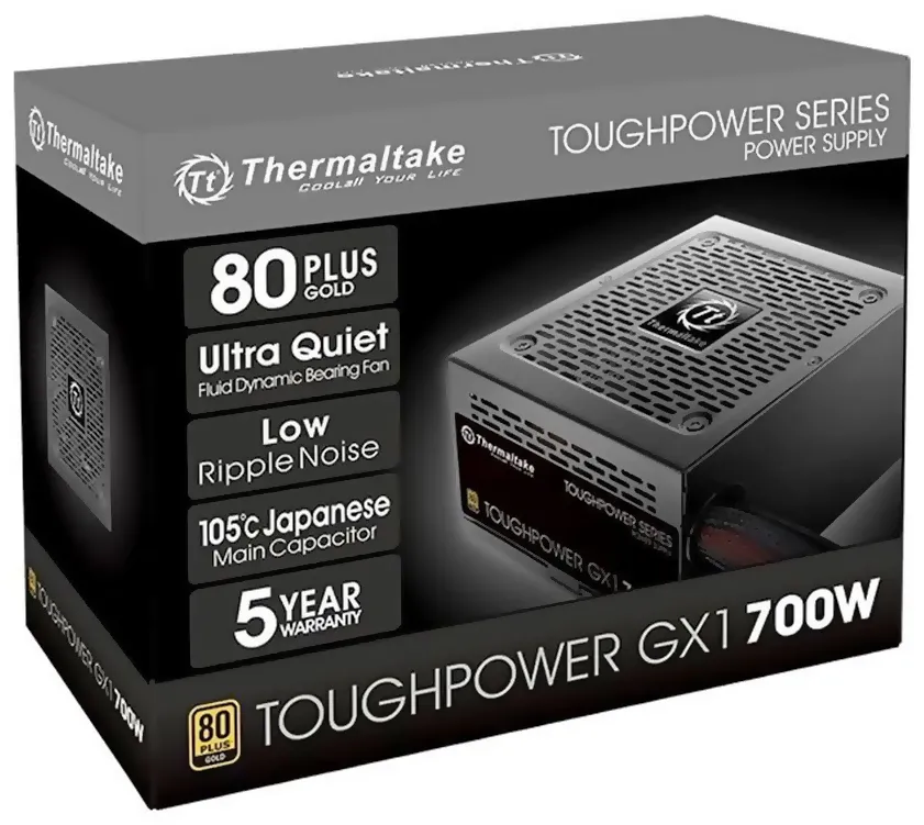 Блок питания 700W Thermaltake Toughpower GX1 PS-TPD-0700NNFAGE-1