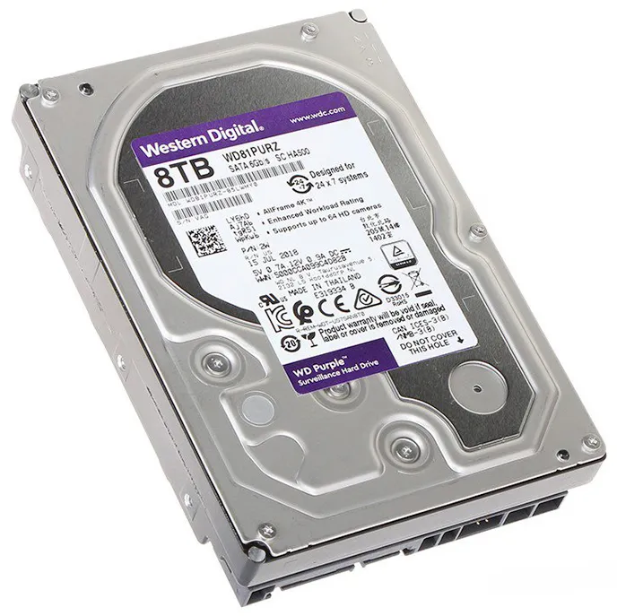 Жесткий диск 8Tb Western Digital Purple WD81PURZ