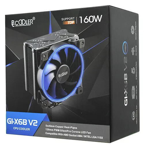 Система охлаждения для процессора PCCooler GI-X6B V2