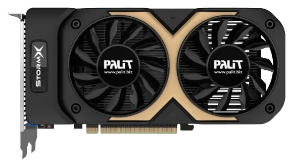 Видеокарта 2 Gb Palit GeForce GTX 750Ti StormX Dual NE5X75TT1341