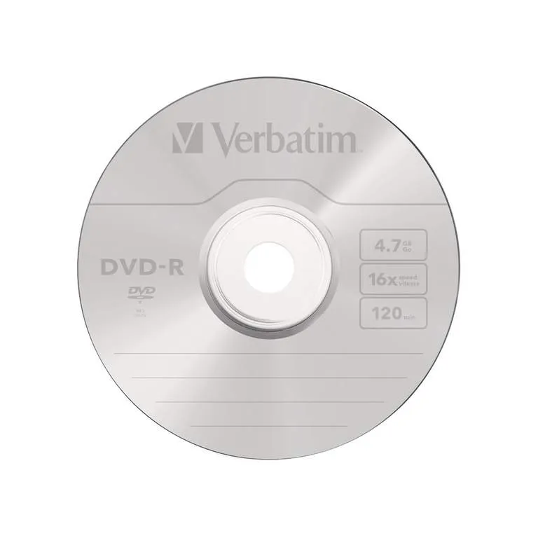 Диск DVD-R Verbatim (43548) 4.7GB 50штук