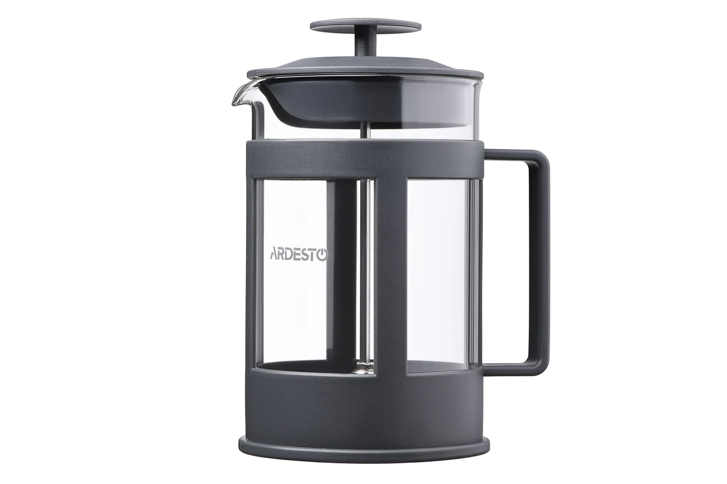 Френч-пресс Ardesto Fresh, 800 мл, серый, пластик, стекло AR1008GF