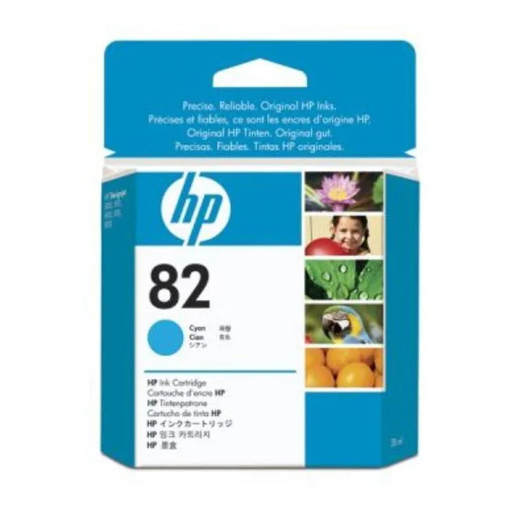 Картридж HP CH566A Cyan №82