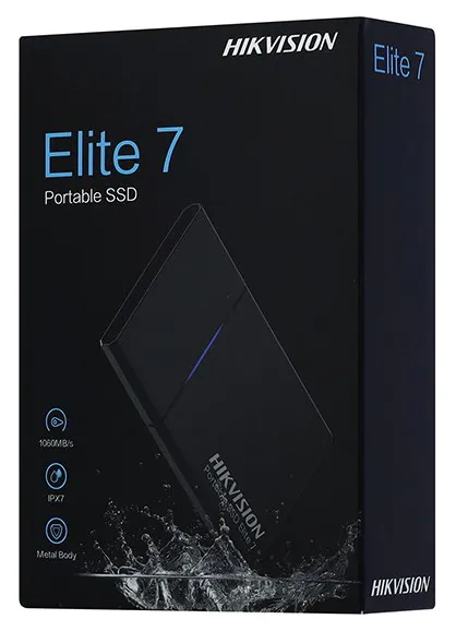Внешний SSD диск 1000 GB Hikvision HS-ESSD-Elite7 grey