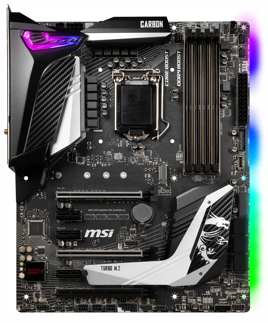 Материнская плата MSI MPG Z390 GAMING PRO CARBON AC
