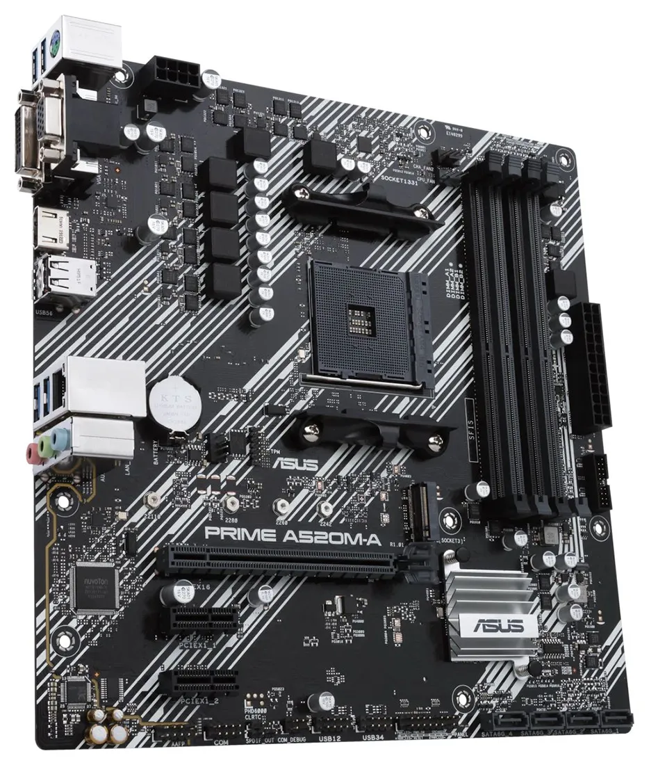Материнская плата ASUS PRIME A520M-A