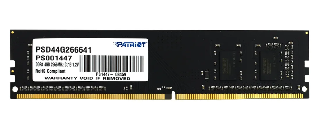 Оперативная память 4 GB Patriot PSD44G266641