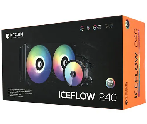 Водяное охлаждение ID-Cooling Iceflow 240 ARGB