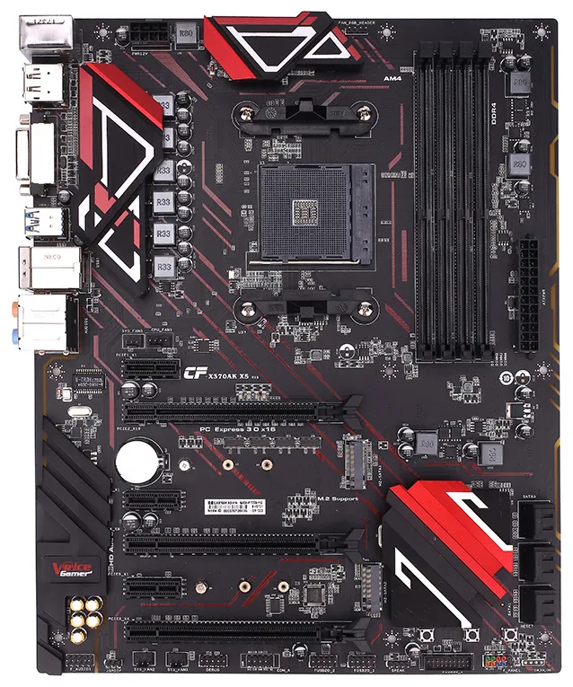 Материнская плата Colorful Battle flag C.X370 X5 V14