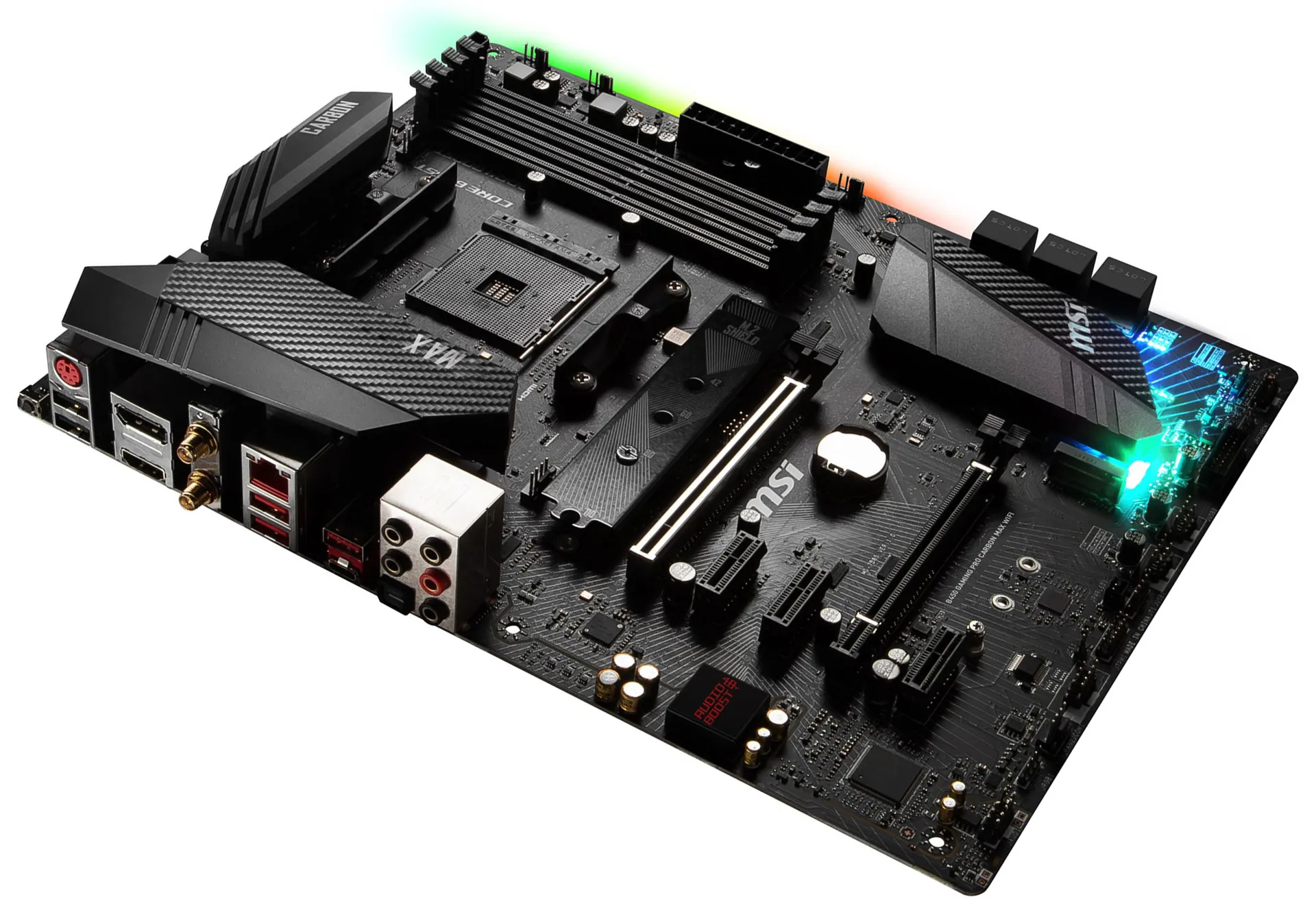 Материнская плата MSI B450 GAMING PRO CARBON MAX WIFI