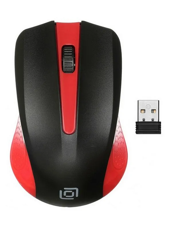 Компьютерная мышь Oklick 485MW Black-Red