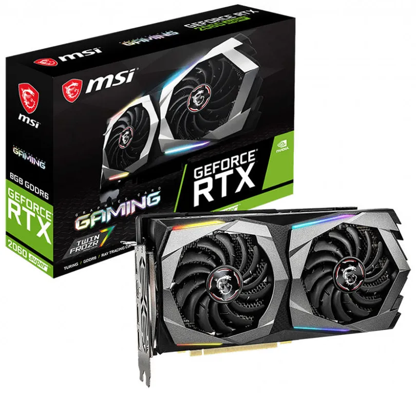 Видеокарта 8Gb MSI GeForce RTX 2060 SUPER GAMING