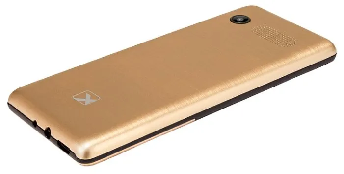 Мобильный телефон Texet TM-230 золотой