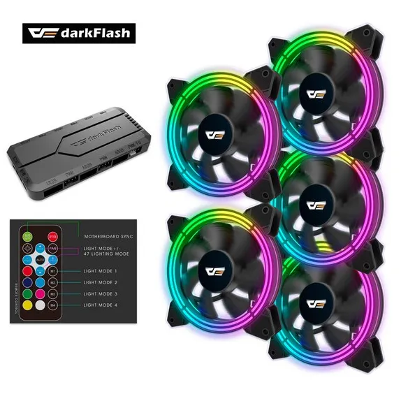 Кулер для корпуса DarkFlash CF11 PRO 5IN1