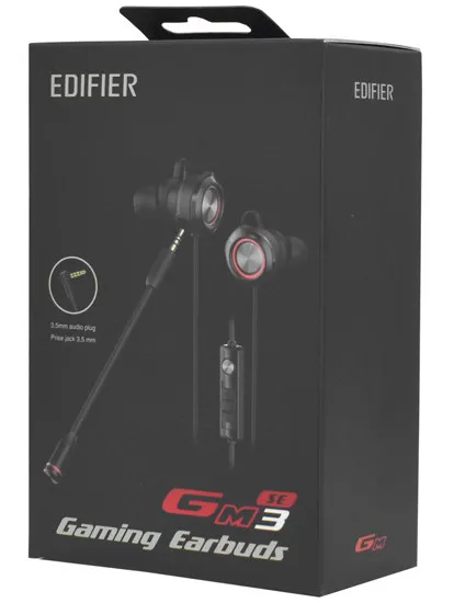 Гарнитура Edifier GM3 SE black-green