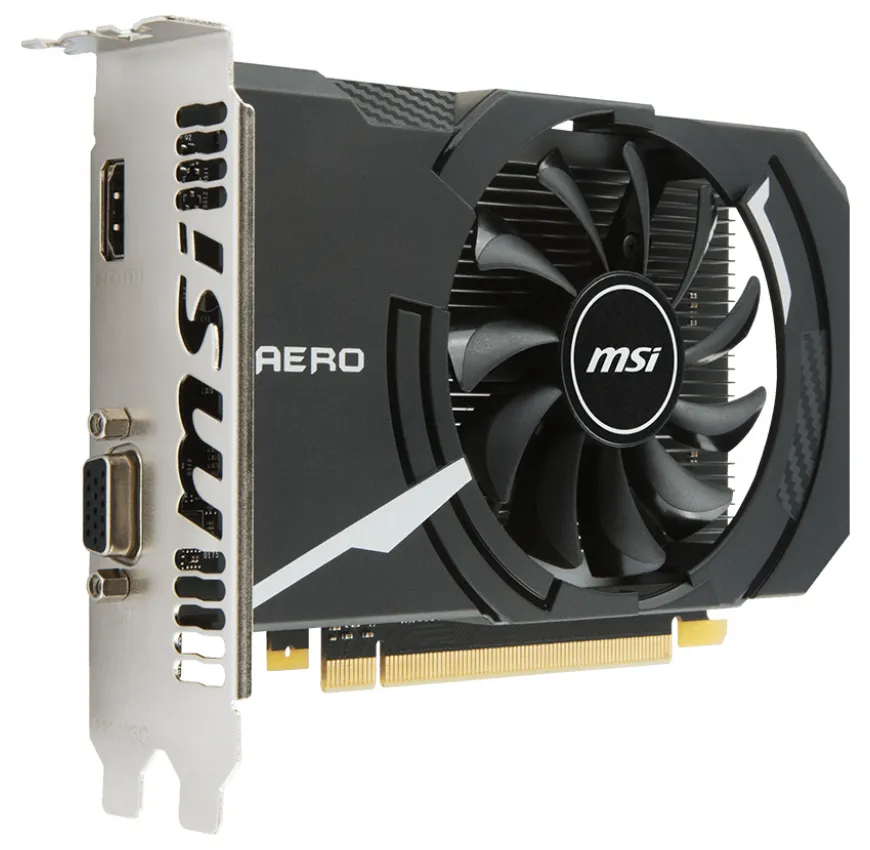 Видеокарта 2 GB MSI GeForce GT 1030 AERO ITX 2G OC
