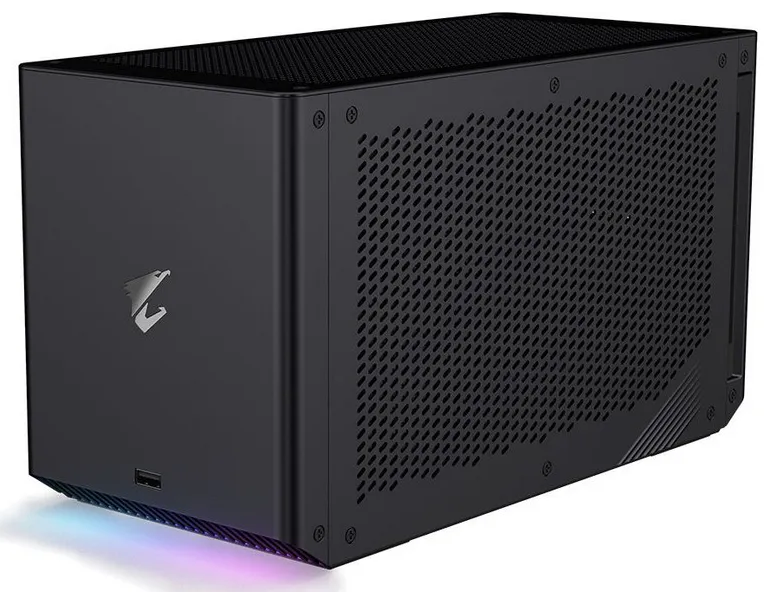 Внешняя видеокарта 10Gb Gigabyte RTX3080 AORUS GAMING BOX GV-N3080IXEB-10GD