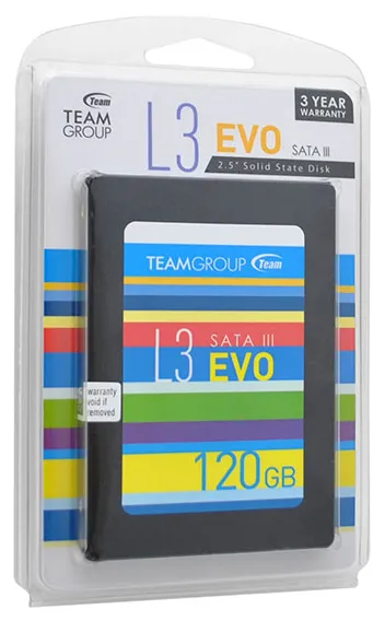 SSD накопитель 120GB Team Group L3 EVO T253LE120GTC101