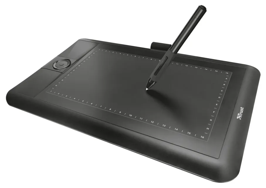 Графический планшет Trust PANORA WIDESCRN TABLET черный