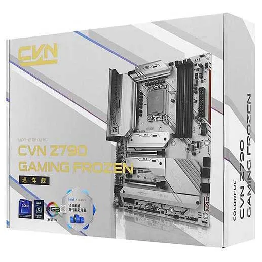 Материнская плата Colorful CVN Z790 GAMING FROZEN V20