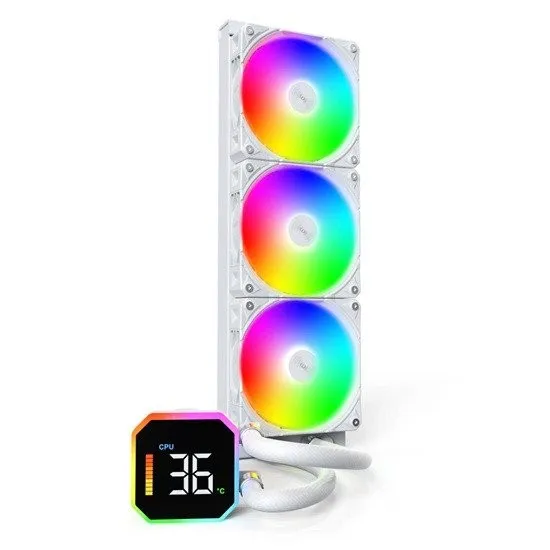 Водяное охлаждение Montech HyperFlow Digital 360 (W)