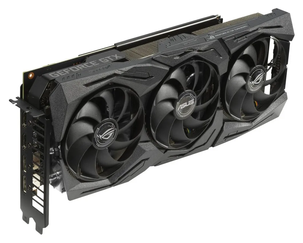 Видеокарта 6GB Asus GTX1660Ti ROG-STRIX-GTX1660TI-O6G-GAMING