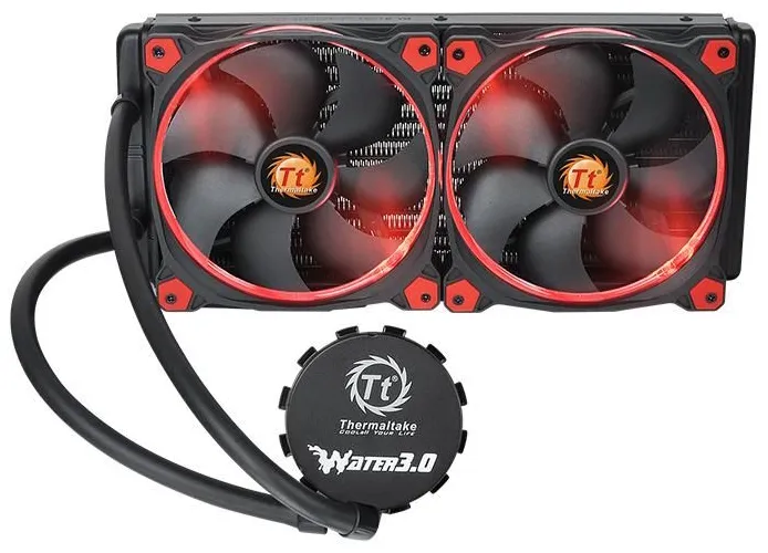 Водяное охлаждение Thermaltake Water 3.0 Riing Red 280 CL-W138-PL14RE-A