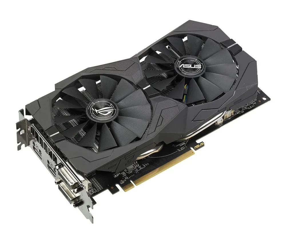 Видеокарта Asus RADEON RX570 4Gb ROG-STRIX-RX570-4G-GAMING