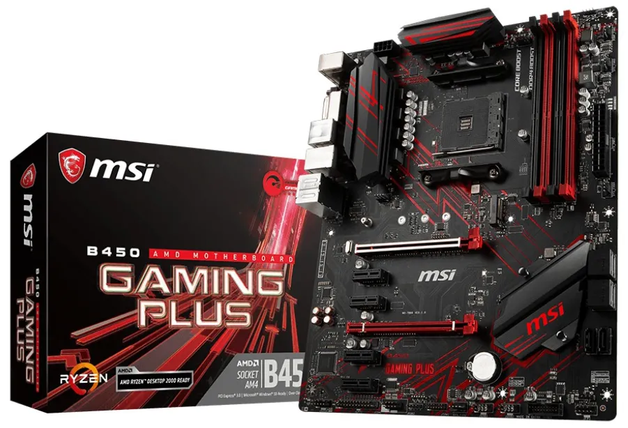 Материнская плата MSI B450 GAMING PLUS