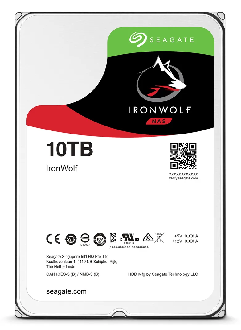 Жесткий диск 10Tb Seagate Ironwolf ST10000VN0008