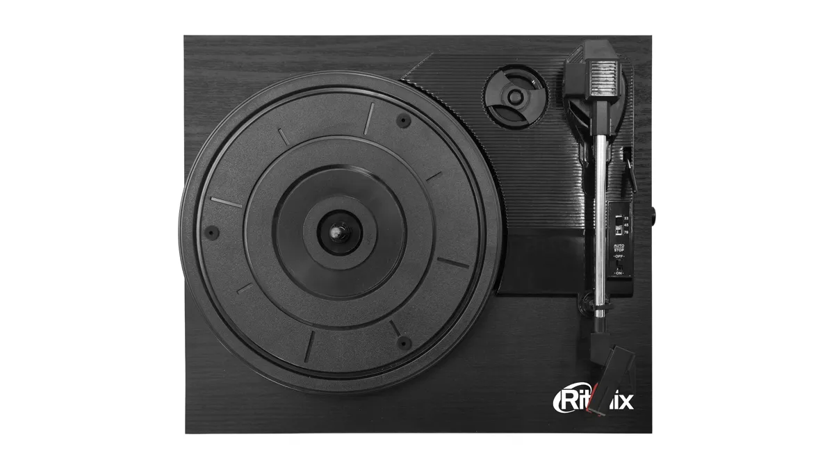 Проигрыватель виниловый Ritmix LP-240 темное дерево
