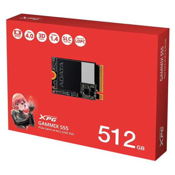 SSD накопитель 512Gb ADATA SGAMMIXS55-512G-C