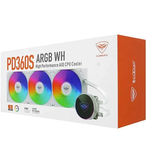 Водяное охлаждение PCCooler PD360S ARGB WH