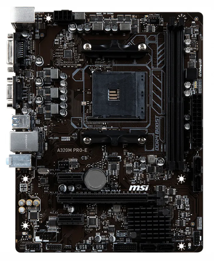 Материнская плата MSI A320M PRO-E