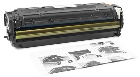 Картридж Katun CE412A Жёлтый