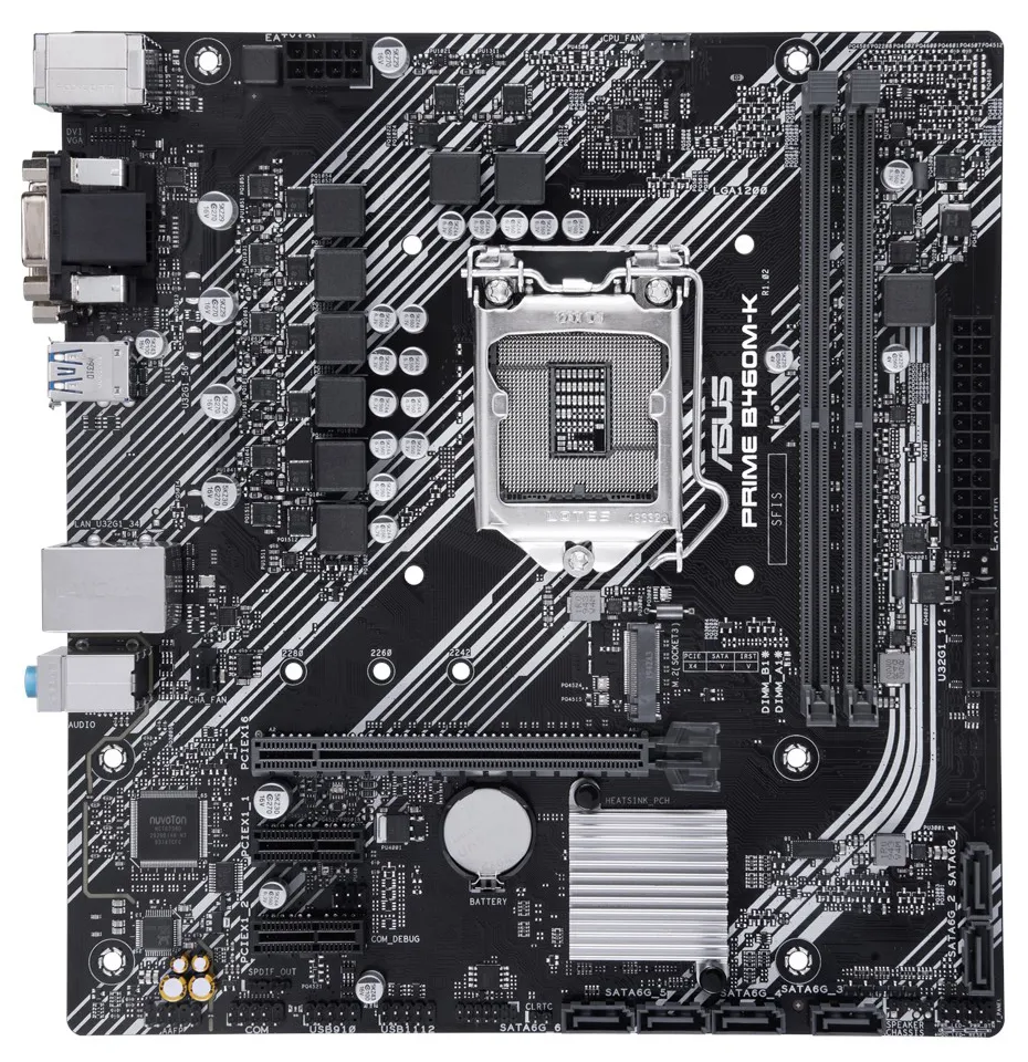 Материнская плата ASUS PRIME B460M-K