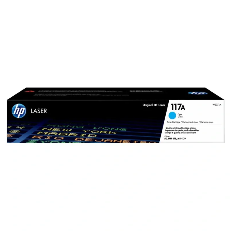 Тонер-картридж 117A Cyan Original Laser w2071a