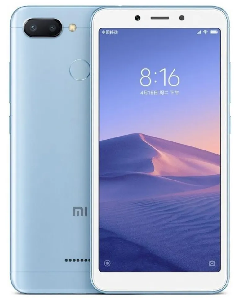 Смартфон Xiaomi Redmi 6 голубой 32Gb