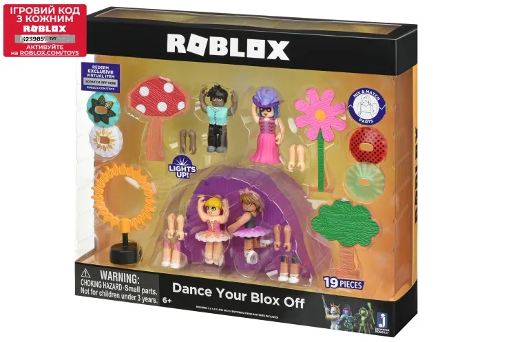 Фигурка Roblox FEATURE ENVIRONMENTAL SET DANCE YOUR BLOX OFF W3