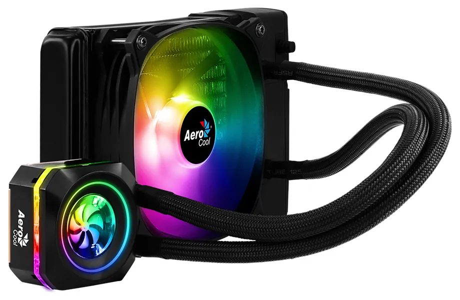 Водяное охлаждение AeroCool Pulse L120F RGB
