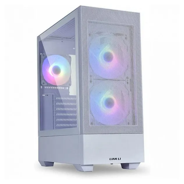 Корпус Lian Li Lancool 205 Mesh CW ATX/m-ATX/mITX, Midium Case, 2x40mm ARGB PWM fan, 1x120mm ARGB PWM Fan, TYPE-C, G99.OE764CW.00 White