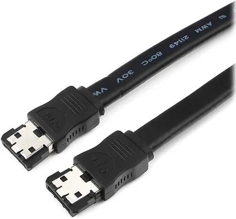 Кабель eSATA to eSATA Gembird CC-ESATA-DATA-6 black 1.8м