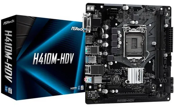 Материнская плата ASRock H410M-HDV R2.0
