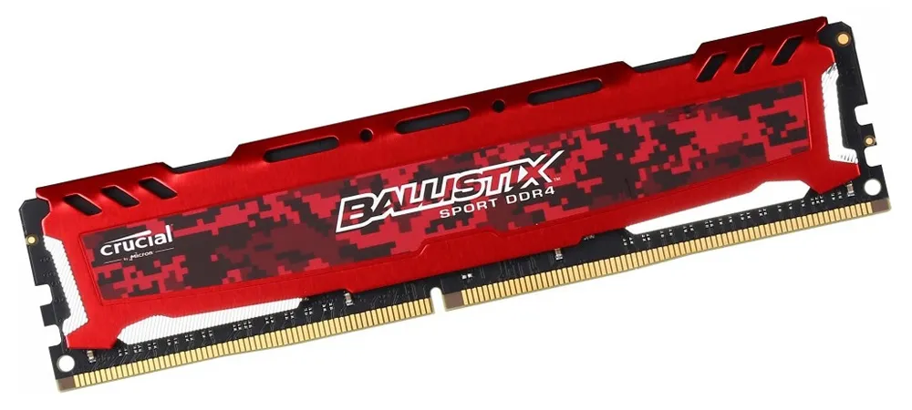 Оперативная память 8GB Crucial Ballistix Sport LT Red BLS8G4D32AESEK